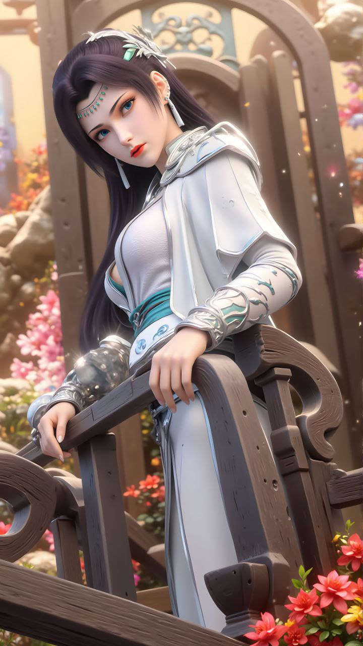 然而